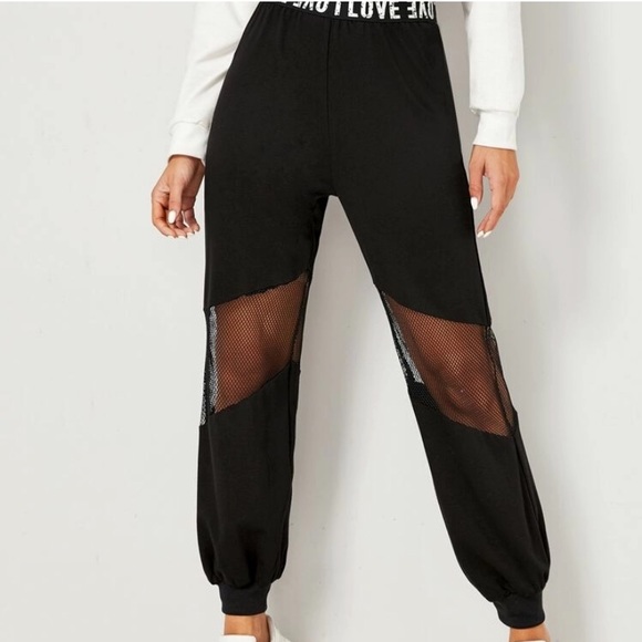 Mesh joggers - Picture 2 of 3